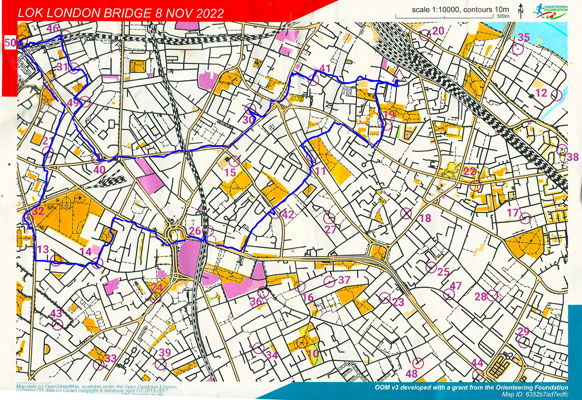 London Bridge Street-O map