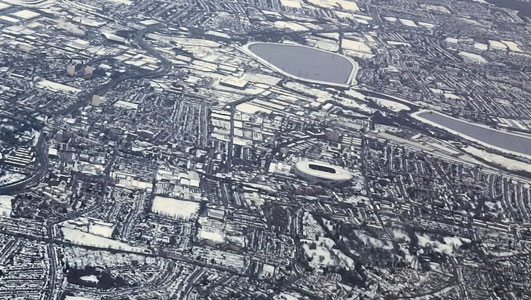 Spurs Ground from Heathrow approach